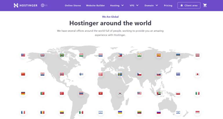 about Hostinger hosting